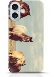 Horse iPhone 16 case Style 25