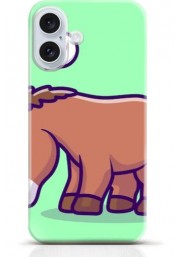 Horse iPhone 16 Plus case Style 10