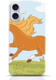 Horse iPhone 16 Plus case Style 20