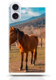 Horse iPhone 16 Plus case Style 6