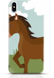 Horse iPhone X case Style 16