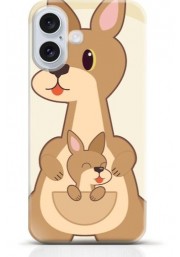 Kangaroo iPhone 16 case Style 10