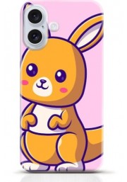 Kangaroo iPhone 16 case Style 12