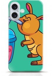 Kangaroo iPhone 16 case Style 13