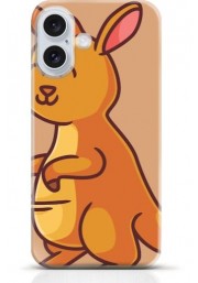 Kangaroo iPhone 16 case Style 14