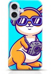 Kangaroo iPhone 16 case Style 16