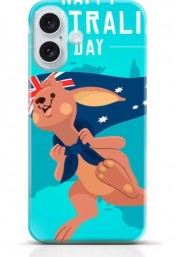 Kangaroo iPhone 16 case Style 19
