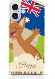 Kangaroo iPhone 16 case Style 20