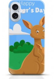 Kangaroo iPhone 16 case Style 21