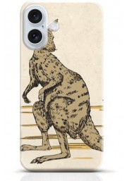 Kangaroo iPhone 16 case Style 24