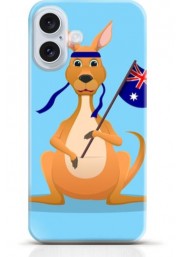 Kangaroo iPhone 16 case Style 8