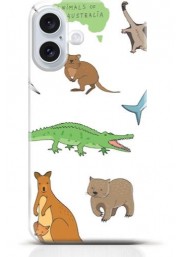Kangaroo iPhone 16 Plus case Style 3