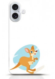 Kangaroo iPhone 16 Plus case Style 5