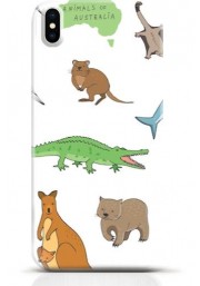 Kangaroo iPhone X case Style 3
