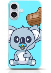 Koala iPhone 16 case Style 20
