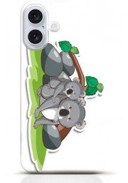 Koala iPhone 16 Plus case Style 11