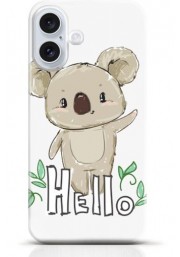 Koala iPhone 16 Plus case Style 8