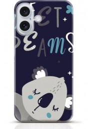 Koala iPhone 16 Plus case Style 9