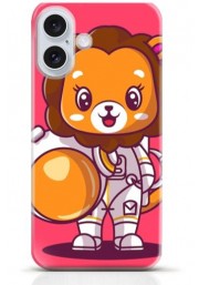 Lion iPhone 16 case Style 16