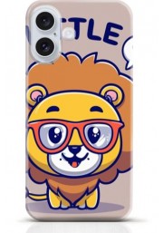 Lion iPhone 16 case Style 18
