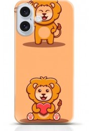 Lion iPhone 16 case Style 20