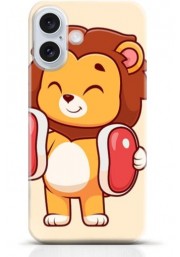 Lion iPhone 16 case Style 25