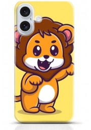 Lion iPhone 16 case Style 7