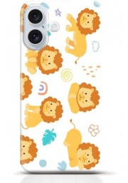 Lion iPhone 16 case Style 8