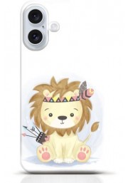 Lion iPhone 16 Plus case Style 12