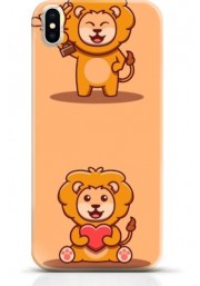 Lion iPhone XS Max case Style 20