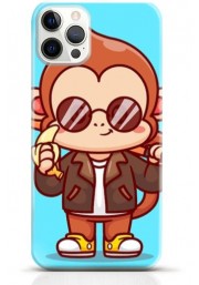 Monkey iPhone 12 Pro case Style 11