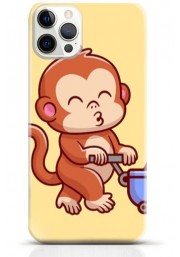 Monkey iPhone 12 Pro case Style 16