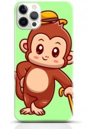 Monkey iPhone 12 Pro case Style 17