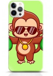 Monkey iPhone 12 Pro max case Style 6
