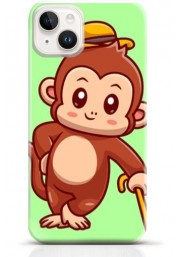 Monkey iPhone 14 Plus case Style 17