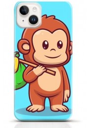 Monkey iPhone 15 Plus case Style 15