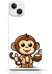 Monkey iPhone 15 Plus case Style 2