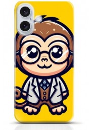Monkey iPhone 16 case Style 1