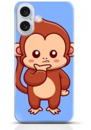 Monkey iPhone 16 case Style 23