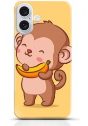 Monkey iPhone 16 case Style 4