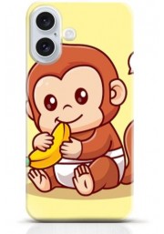 Monkey iPhone 16 case Style 8