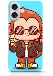 Monkey iPhone 16 Plus case Style 11
