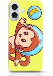 Monkey iPhone 16 Plus case Style 13