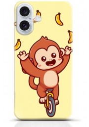 Monkey iPhone 16 Plus case Style 22