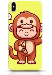 Monkey iPhone X case Style 12