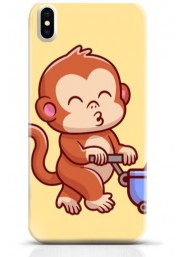 Monkey iPhone X case Style 16