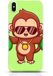 Monkey iPhone X case Style 6