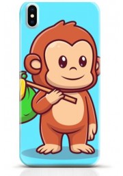 Monkey iPhone XS case Style 15