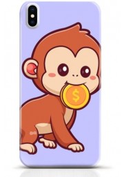 Monkey iPhone XS Max case Style 14