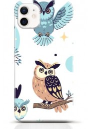 Owl iPhone 12 mini case Style 14